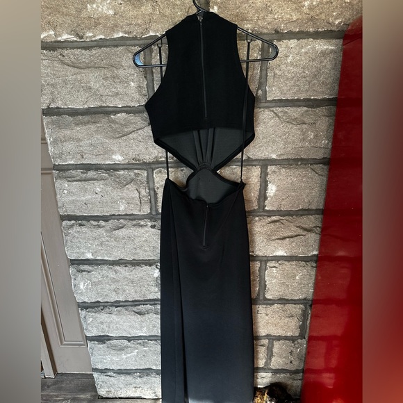 Vintage Iconic Dress 90’s Designer Dana Deatherage Black Gown - Picture 6 of 6